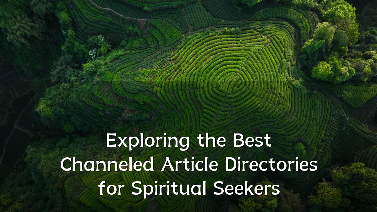 Exploring the Best Channeled Article Directories for Spiritual Seekers