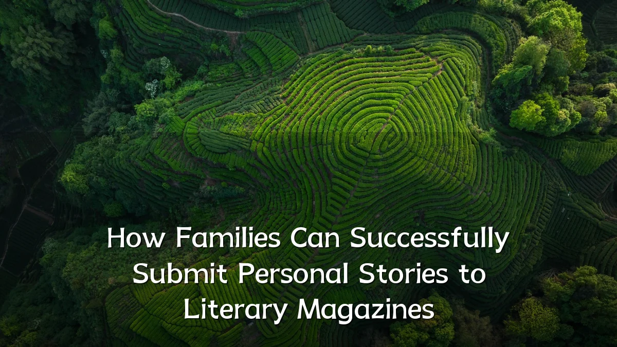 How Families Can Successfully Submit Personal Stories to Literary Magazines