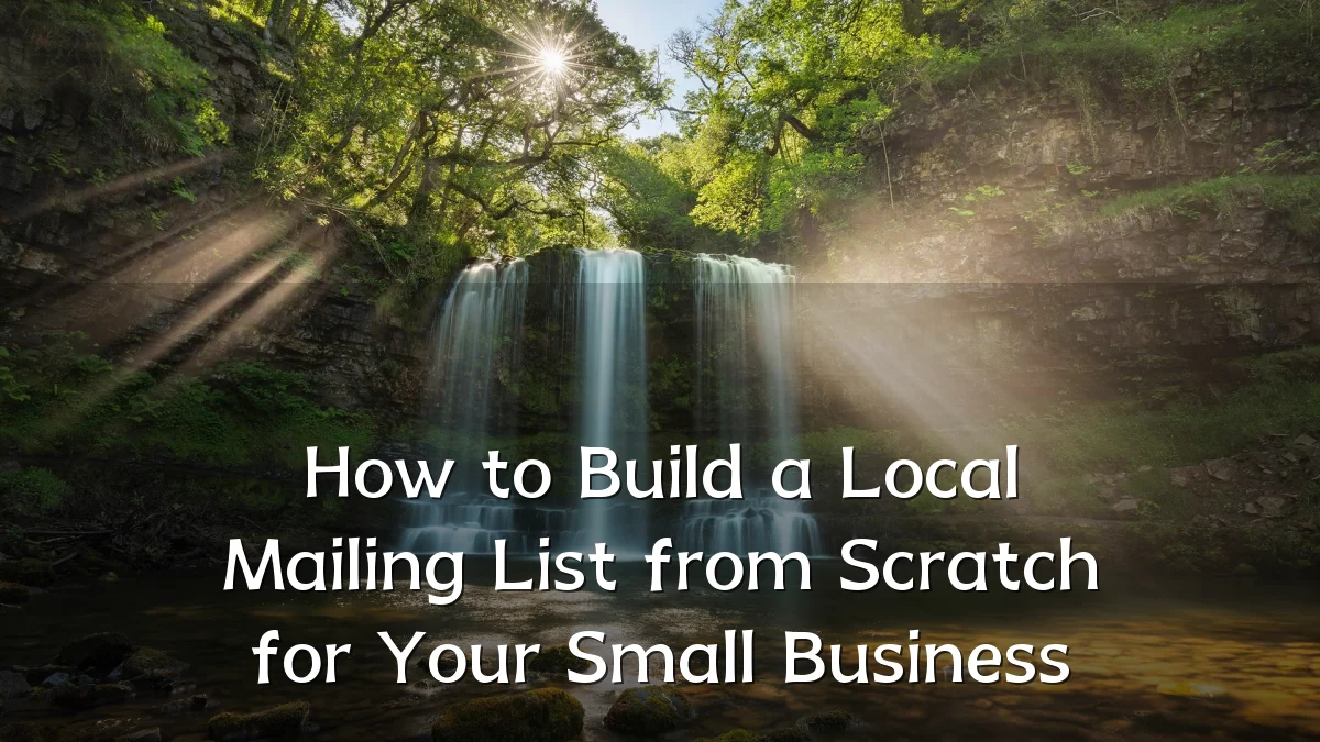 How to Build a Local Mailing List from Scratch for Your Small Business