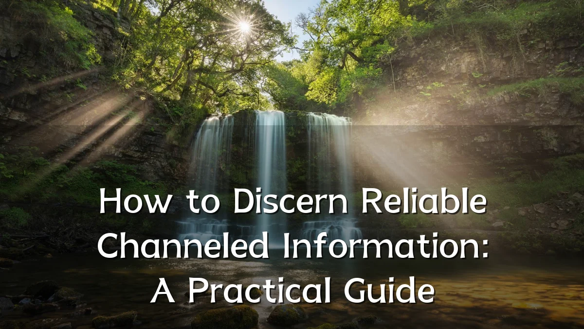 How to Discern Reliable Channeled Information: A Practical Guide
