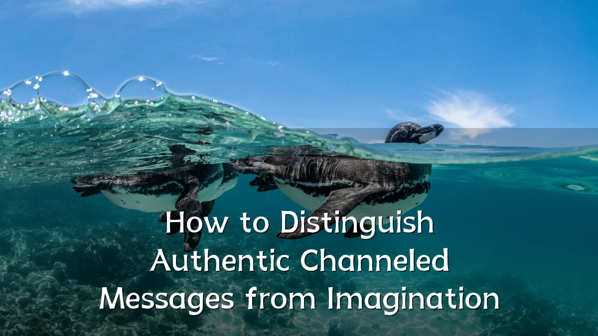 How to Distinguish Authentic Channeled Messages from Imagination
