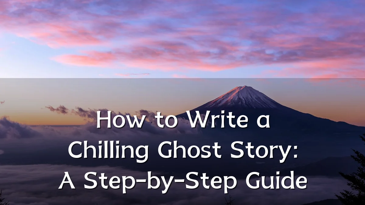 How to Write a Chilling Ghost Story: A Step-by-Step Guide