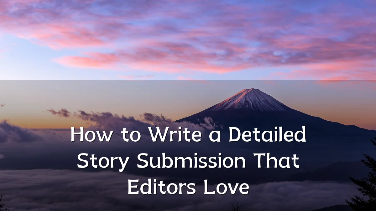 How to Write a Detailed Story Submission That Editors Love