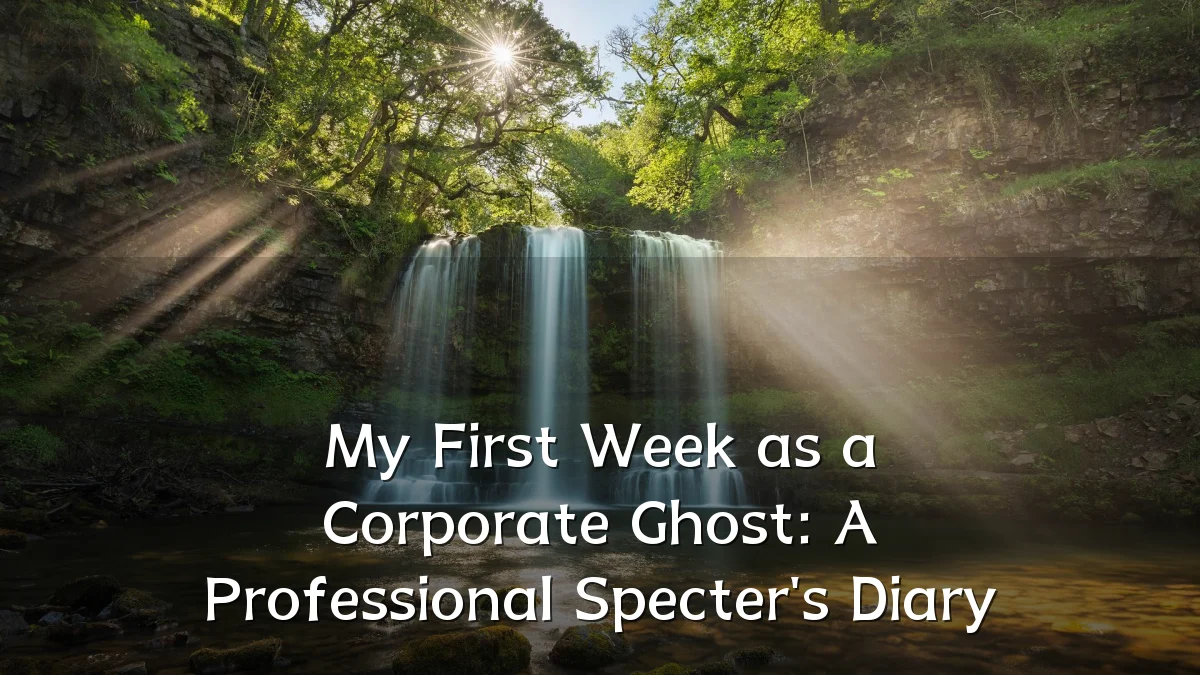 My First Week as a Corporate Ghost: A Professional Specter's Diary