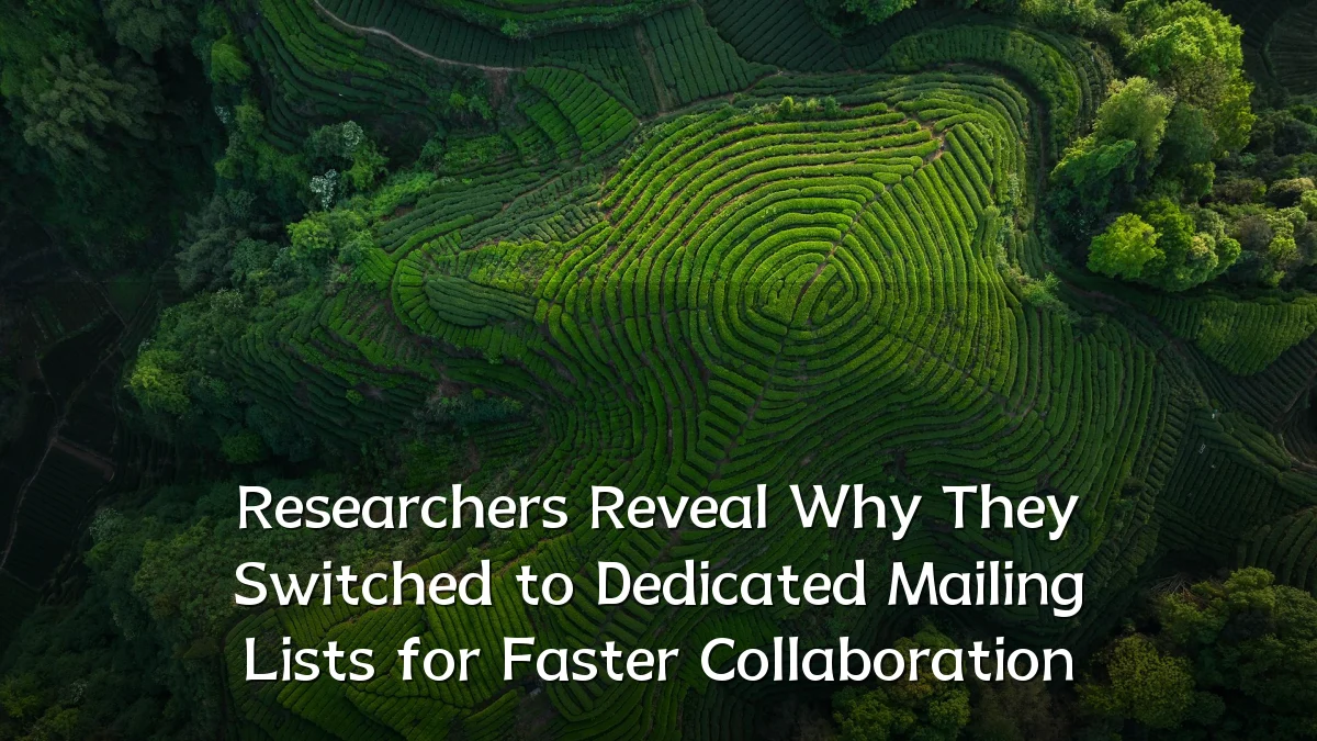 Researchers Reveal Why They Switched to Dedicated Mailing Lists for Faster Collaboration