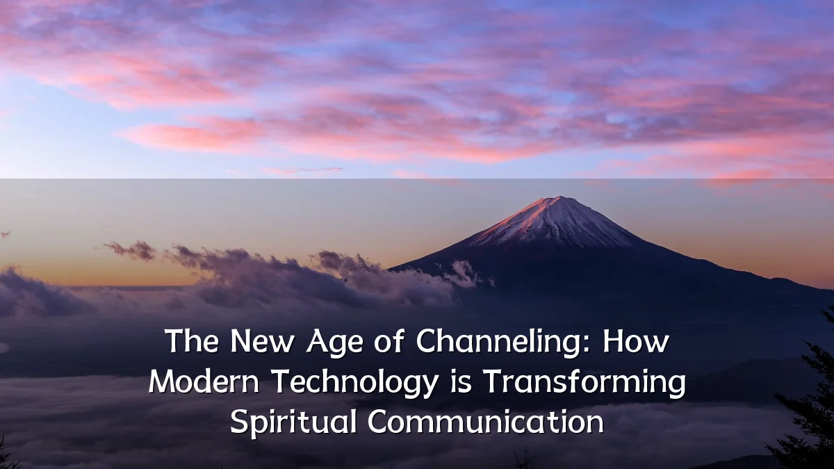 The New Age of Channeling: How Modern Technology is Transforming Spiritual Communication