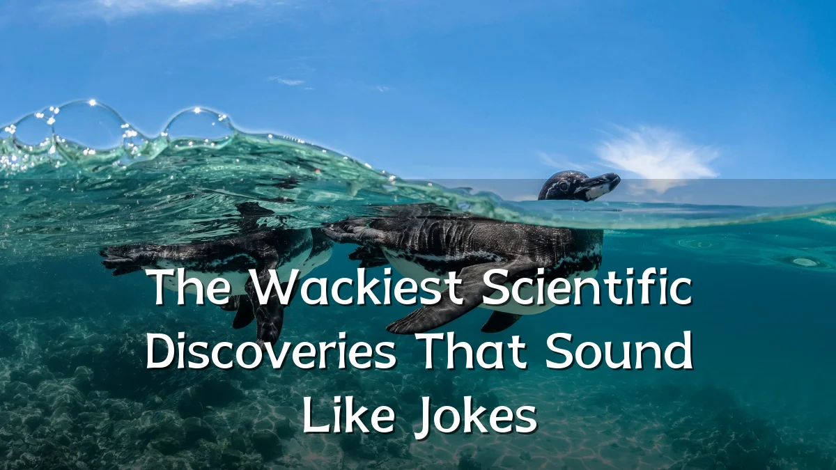 The Wackiest Scientific Discoveries That Sound Like Jokes