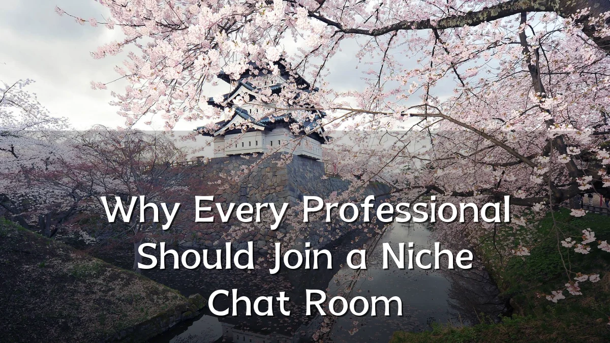 Why Every Professional Should Join a Niche Chat Room