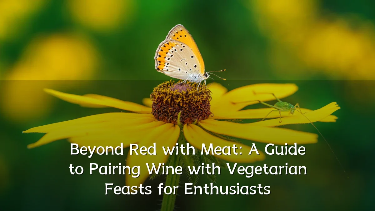 Beyond Red with Meat: A Guide to Pairing Wine with Vegetarian Feasts for Enthusiasts